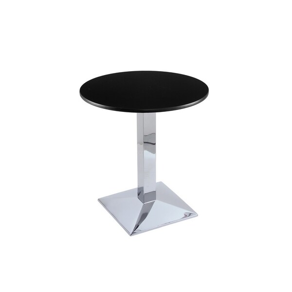 30" 217 Chrome Table, 24" dia. Top
